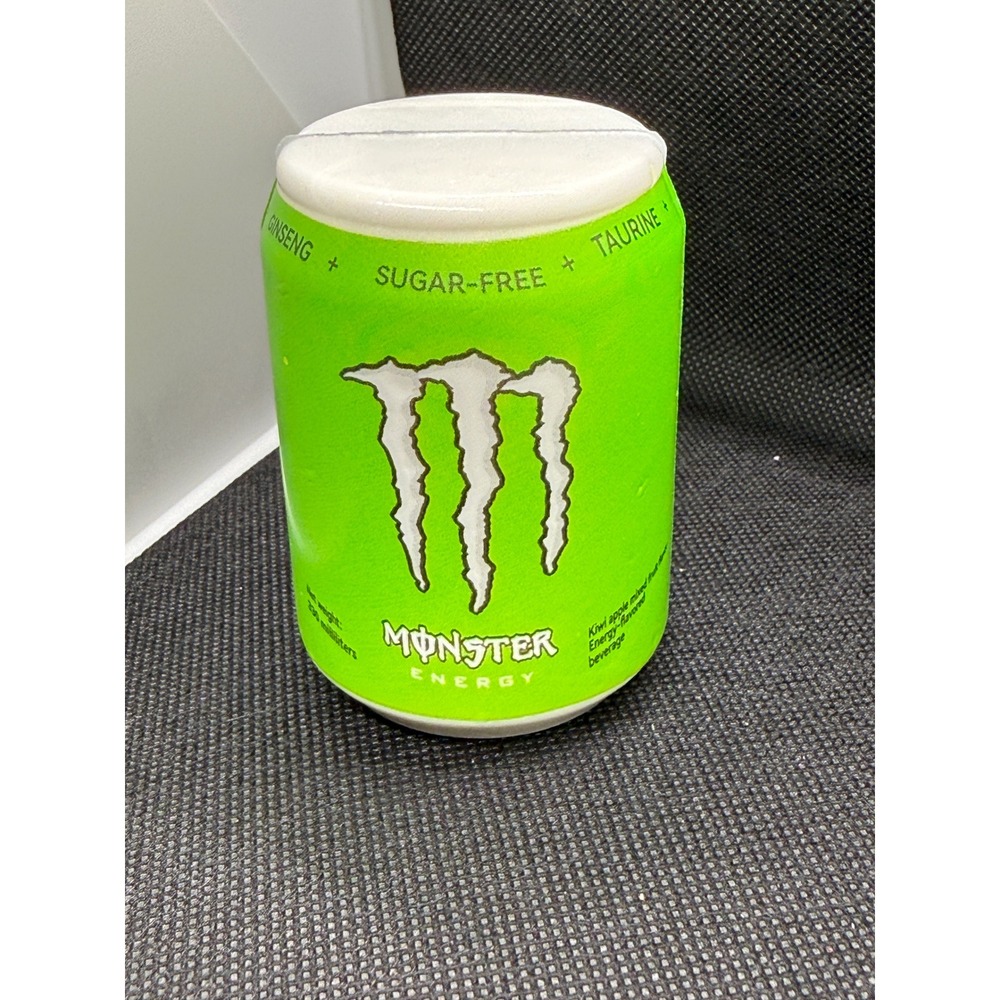 Monster Energy Ultra Paradise Kiwi Apple Can Squishy Stress Toy Scented
